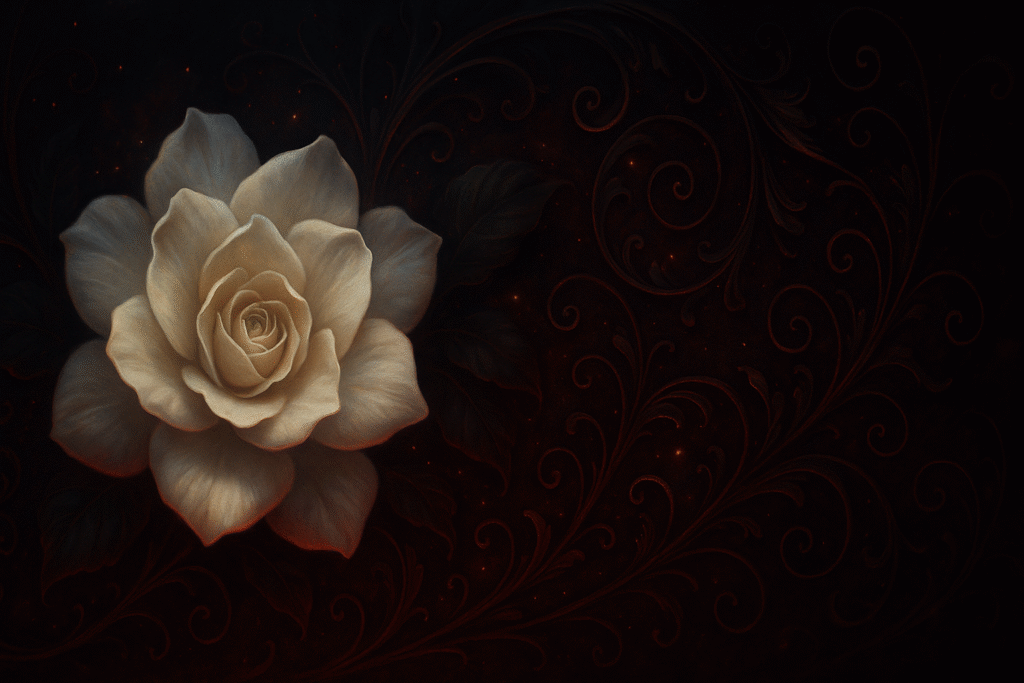 Gardena on dark background